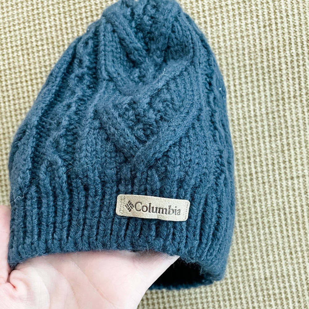 Columbia Navy Blue Beanie